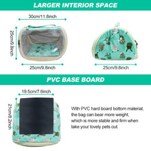 將圖片載入圖庫檢視器 Pet Carrier Bag,HOMEYA Small Animal Guinea Pig Hamster Portable Breathable Outgoing Sling Carrier Bag for Hedgehog Chinchilla Rats Sugar Glider with Shoulder Strap for Outdoor,Travel,Hiking (Rabbit)