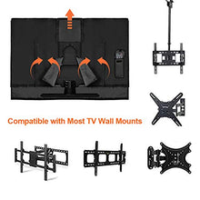 將圖片載入圖庫檢視器 Outdoor TV Cover with Scratch Resistant Liner, Outside Waterproof Weatherproof Dust Resistant Television LED Screen Protector