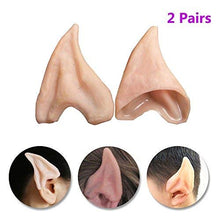 將圖片載入圖庫檢視器 Elf Ears Halloween Cosplay Costumes Pointed Prosthetic Ear Tips
