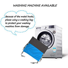 將圖片載入圖庫檢視器 HOMEYA Small Animal Guinea-Pig Hanging Hammocks Bed Pet Cage Hammock for Ferret Cat Rat Chinchilla Hamster Cavy Degu Cozy Activity Toy-Blue