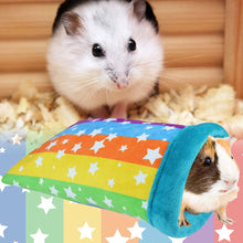 將圖片載入圖庫檢視器 Hamster Sleeping Bag,HOMEYA Small Pet Animals Soft Flannel House Bed Nest Hideout Pouch Sack Sleeping Bed for Hedgehog Squirrel Bunny Guinea Pig Rat Warm Cage Decor Accessory