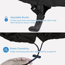 將圖片載入圖庫檢視器 Fire Pit Cover | 600D Waterproof Round Patio Fire Pit Cover | Weather Resistant Anti UV Outdoor Table Cover for Firepit Fireplace