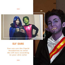 將圖片載入圖庫檢視器 Elf Ears Halloween Cosplay Costumes Pointed Prosthetic Ear Tips