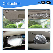將圖片載入圖庫檢視器 KANCOKIT Windshield Sun Shade, Auto Car Sunshade Cartoon Front Windshield Cover with Cat Dog Design