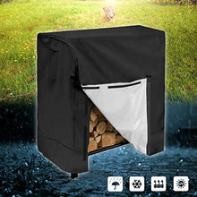 將圖片載入圖庫檢視器 Log Rack Cover, Waterproof Firewood Cover All-Weather Protection Dry Wood Rack Cover