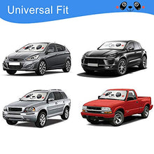 將圖片載入圖庫檢視器 KANCOKIT Car Windshield Sunshade, Cartoon Panda Auto Sun Shade Foldable Sun Visor Protector