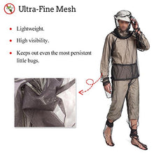 將圖片載入圖庫檢視器 Anti Mosquito Netting Suit Ultra-fine Mesh Pants Mitt Socks for Protecting Hunting Fishing