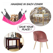 將圖片載入圖庫檢視器 HOMEYA Small Animal Guinea-Pig Hanging Hammocks Bed Pet Cage Hammock for Ferret Cat Rat Chinchilla Hamster Cavy Degu Cozy Activity Toy-Pink
