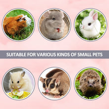 將圖片載入圖庫檢視器 Pet Small Animal Tunnel,HOMEYA Guinea Pig Hideout Play Tube Toys Hideaway Bedding with Fleece Forest Curtain for Chinchillas,Hedgehogs,Rats,Sugar Glider-Removable Two Side Pad Cage Accessories