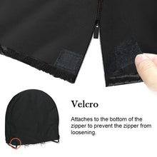 將圖片載入圖庫檢視器 Firewood Log Hoop Cover | Log Ring Rack Cover | 420D Oxford Waterproof Wood Storage Holder Cover with Zipper & Adjustable Buckle