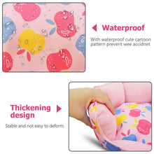 將圖片載入圖庫檢視器 Small Animal Pet Bed,HOMEYA Cuddle Cup Hideout Bedding for Guinea Pig Rabbit Bunny Hamster Chinchilla Rat Hedgehog House Machine Washable-Pink