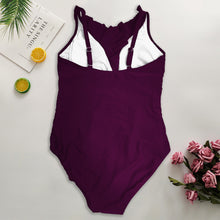 將圖片載入圖庫檢視器 Badeanzug Damen Bauchweg, Shape Badeanzug mit Rüschen für Kurven Badeanzüge Monokinis Bauchweg Einteilige Bademode Swimsuit丨homeya
