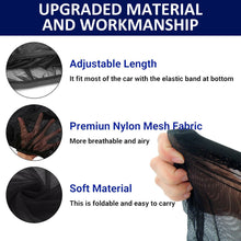 將圖片載入圖庫檢視器 Homeya 2Pcs Car Window Sun Shade Cover, Rear Side Window Breathable Mesh Bug Screen Sun Shield
