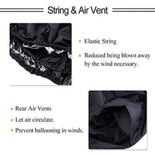 將圖片載入圖庫檢視器 Lawn Mower Cover 420D, Waterproof Riding Mower Cover UV Protection Tractor Covers Fits Decks up to 54 Inches
