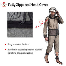 將圖片載入圖庫檢視器 Anti Mosquito Netting Suit Ultra-fine Mesh Pants Mitt Socks for Protecting Hunting Fishing
