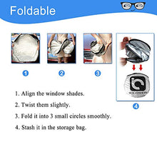 將圖片載入圖庫檢視器 KANCOKIT Car Sun Shade Windshield Sunshade Cover, Cute Cartoon Eyes Sunshades UV Protector
