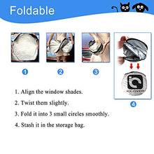 將圖片載入圖庫檢視器 KANCOKIT Windshield Sun Shade, Auto Car Sunshade Cartoon Front Windshield Cover with Cat Dog Design
