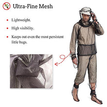 將圖片載入圖庫檢視器 Anti Mosquito Netting Suit Ultra-fine Mesh Pants Mitt Socks for Protecting Hunting Fishing
