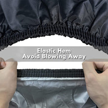 將圖片載入圖庫檢視器 Homeya Riding Lawn Mower Tractor Cover Waterproof UV Protector Heavy Duty Fits Decks Up to 72&quot;x54&#39;&#39; Storage Cover
