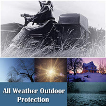 將圖片載入圖庫檢視器 Lawn Mower Cover 420D, Waterproof Riding Mower Cover UV Protection Tractor Covers Fits Decks up to 54 Inches
