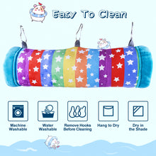 將圖片載入圖庫檢視器 Guinea Pig Hanging Tunnel-HOMEYA Guinea Pig Hideout,2-in-1 Function of Small Animal Hammock&amp;Cozy Bed Nest,Hanging Toys and Cage Accessories for Ferret Rat Hamster Squirrel Chinchilla Sugar Glider
